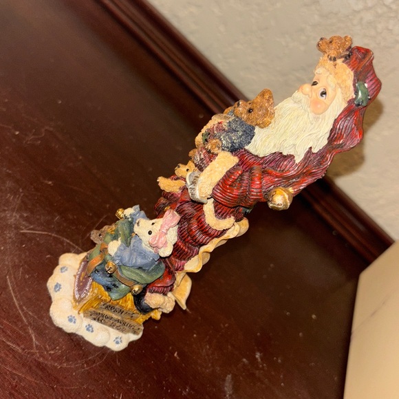 Boyds Bears Holiday Santa Figurine - Red and White - Picture 4 of 6